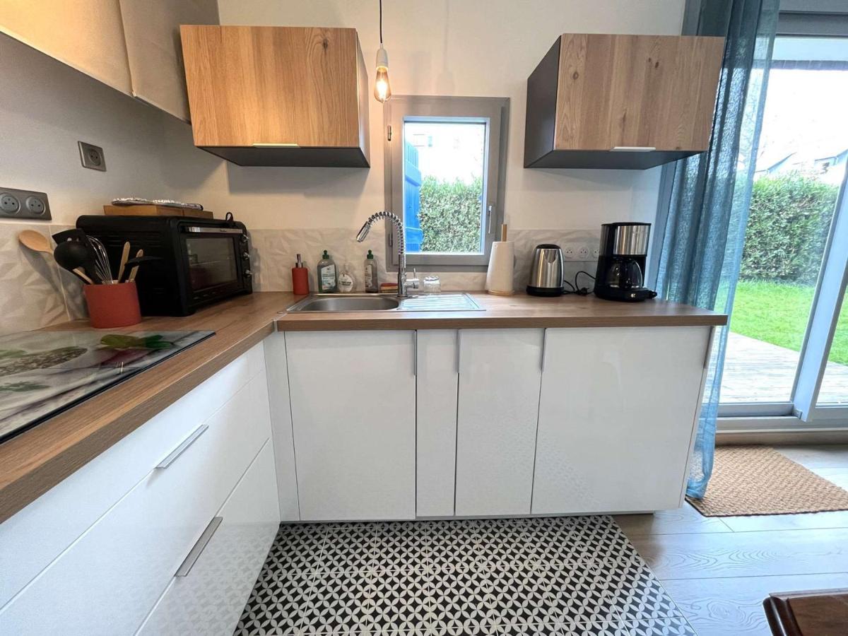 Charmant Appart T2 Renove En 2023 Avec Jardin De 140M², A 900M De La Plage - Benodet - Fr-1-481-137 Bénodet Exterior foto